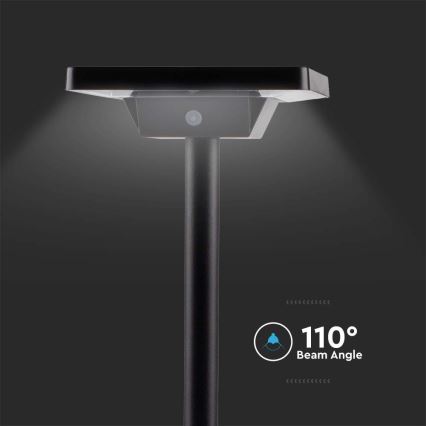 Lampe solaire extérieure 2en1 LED/2W/3,7V IP65 3000/4000/6500K 2600 mAh