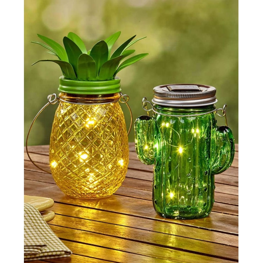 Lampe solaire JAR LED/1,2V IP44 ananas
