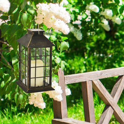 Lampe solaire LED/1,2V IP44 patine