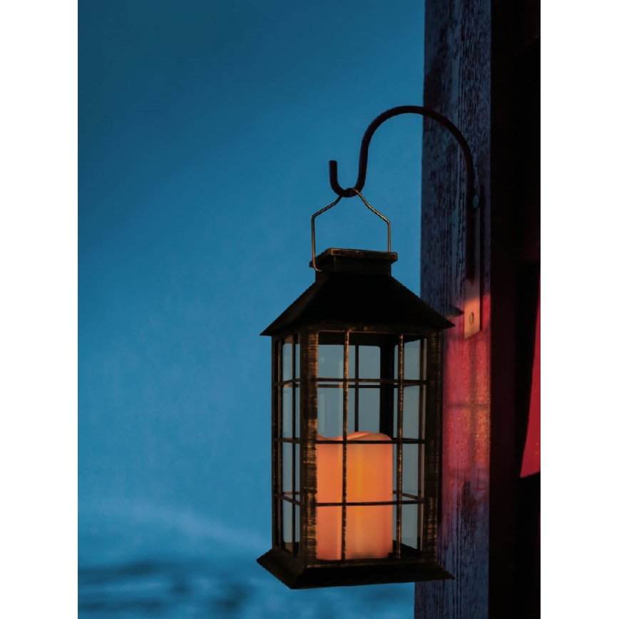 Lampe solaire LED/1,2V IP44 patine