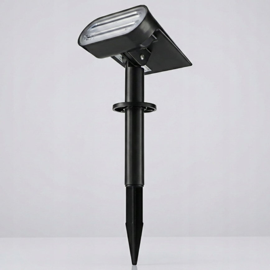Lampe solaire LED 2 en 1 LED/3,7V 1200 mAh IP54 noire