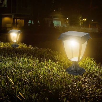 Lampe solaire LED/2W/3,7V 3000/6000K IP65 2200 mAh