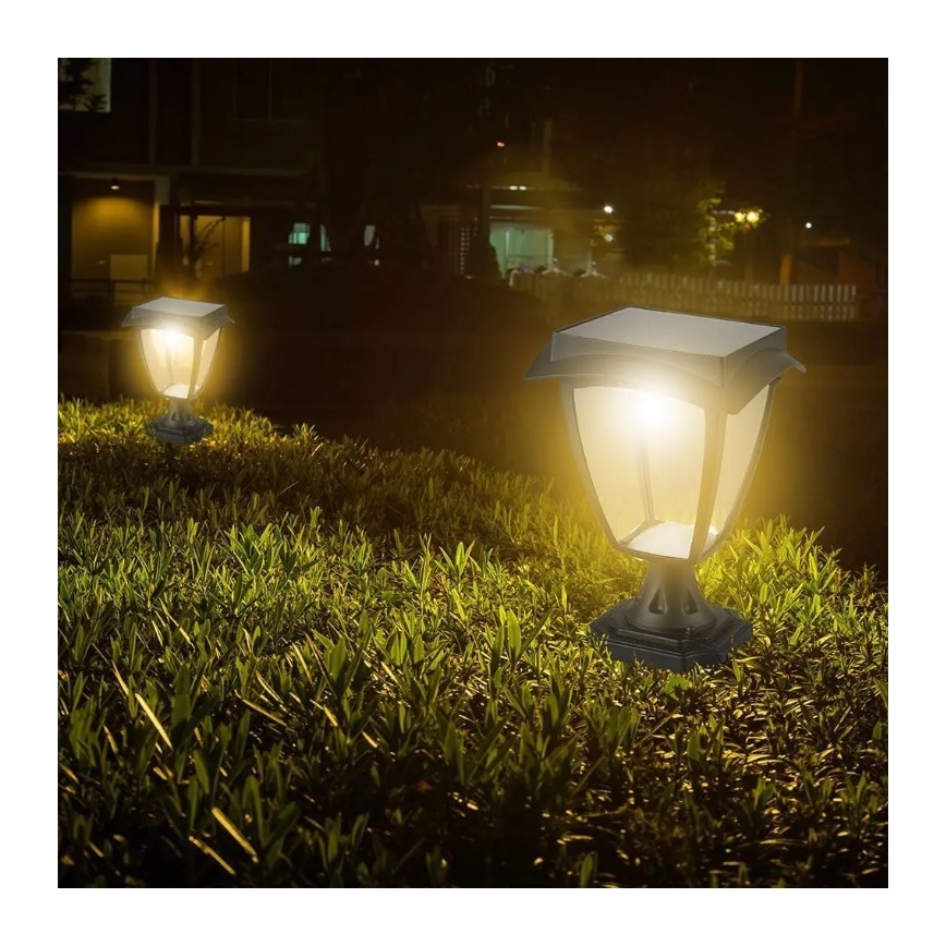 Lampe solaire LED/2W/3,7V 3000/6000K IP65 2200 mAh