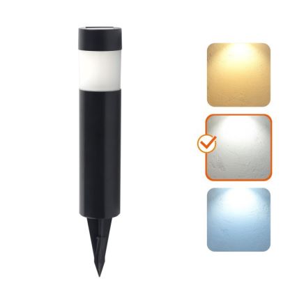 Lampe solaire LED avec capteur AURORA LED/1xAAA 4000K IP44 100 mAh