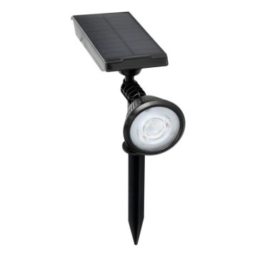 Lampe solaire LED LANCE, 3,7 V, 6000 K, IP44, 1500 mAh