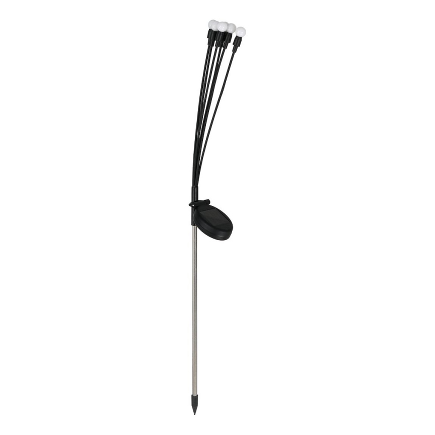 Lampe solaire MULTI LED/0,06W/1,2V 150 mAh IP44 noir