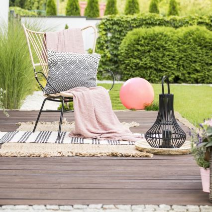 Lampe solaire RGBW BALL LED/1,2V d. 30 cm IP65 + télécommande