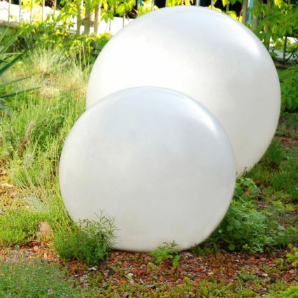 Lampe solaire RGBW BALL LED/3,2V 500 mAh d. 20 cm IP65 + Télécommande