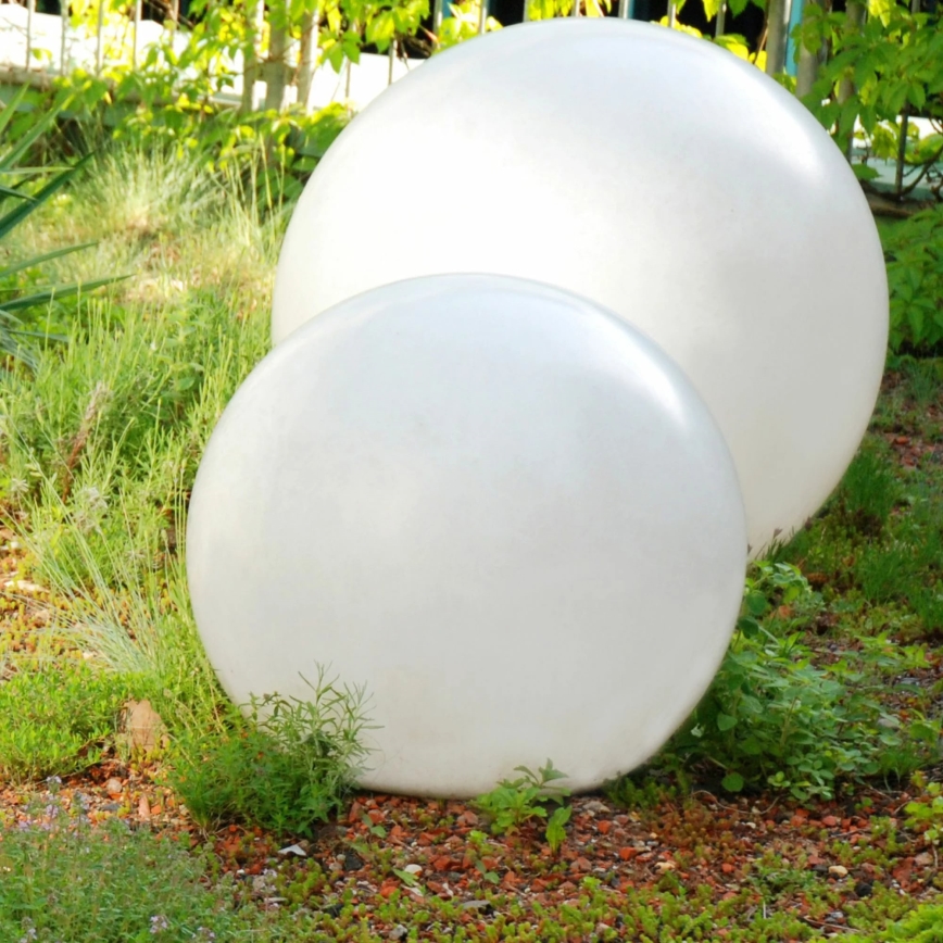 Lampe solaire RGBW BALL LED/3,2V 500 mAh d. 20 cm IP65 + Télécommande