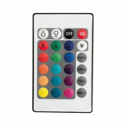 Lampe solaire RGBW BALL LED/3,2V 500 mAh d. 20 cm IP65 + Télécommande