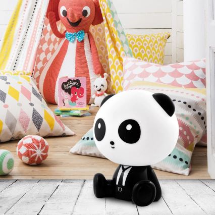 Lampe tactile à intensité variable pour enfants PANDA LED/2,5W/3,7V 1200 mAh