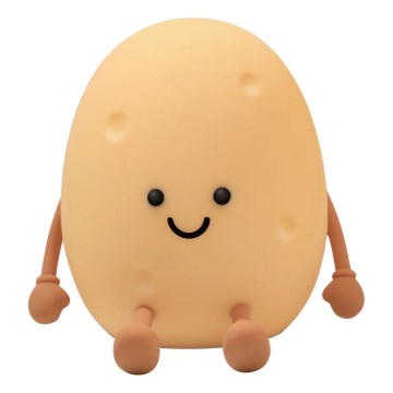 Lampe tactile pour enfants à intensité variable RGBW POTATO LED/2W/5V USB 1200 mAh pomme de terre