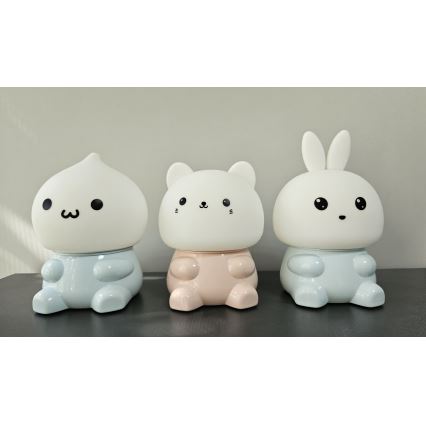 Lampe tactile pour enfants RGBW à intensité variable LED/1W/5V USB 1200 mAh chat