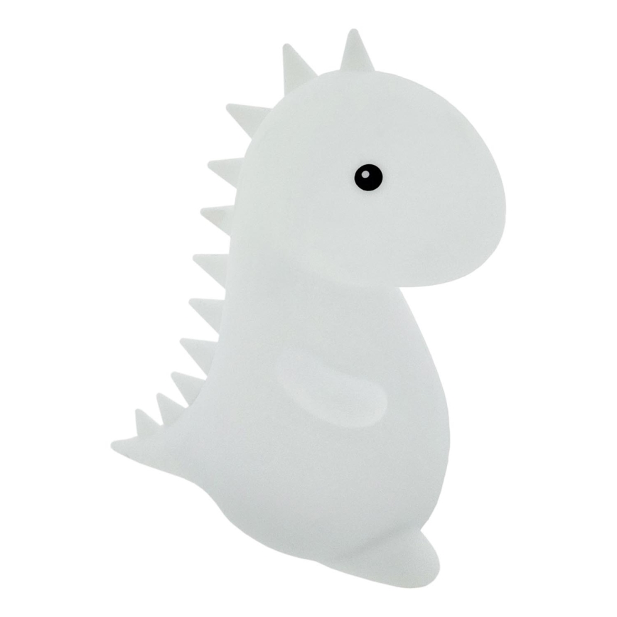 Lampe tactile pour enfants RGBW à intensité variable LED/1W/5V USB 1200 mAh dinosaure