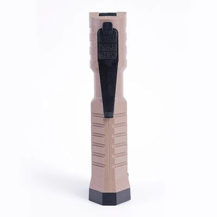 Lampe torche de travail rechargeable à intensité variable avec fonction batterie portative LED/4W/5V IPX4 600 lumens 2000 mAh