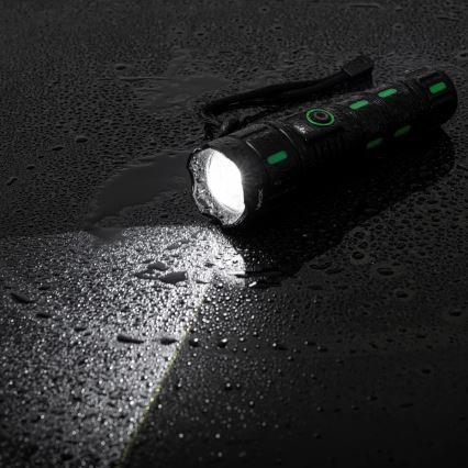 Lampe LED rechargeable dimmable avec fonction powerbank LED/20W/5V IP44 1200 lm 5000 mAh