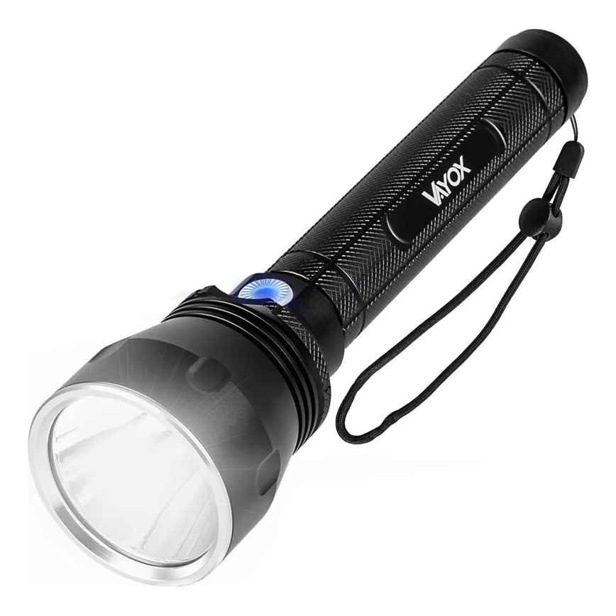 Lampe torche rechargeable à intensité variable LED/20 W/5 V IPX5 1570 brillant 8400 mAh