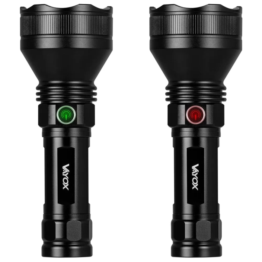 Lampe torche rechargeable à intensité variable LED/20W/5V IPX5 1900 brillant 5000 mAh