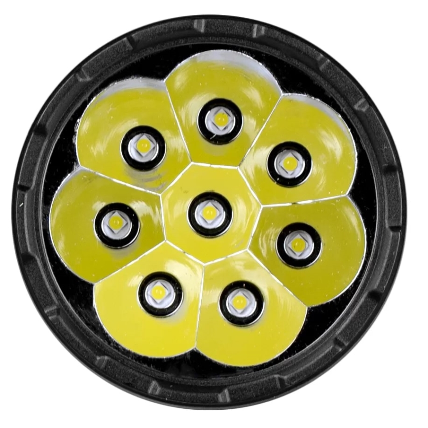 Lampe torche rechargeable à intensité variable LED/5V IPX4 600 brillant 1200 mAh