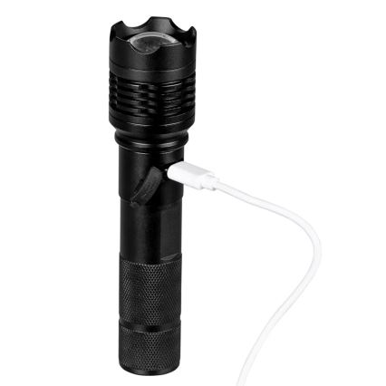 Lampe torche rechargeable LED/10W/5V IPX4 800 brillant 1200 mAh
