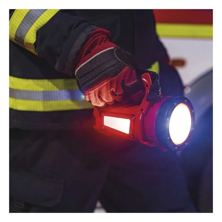 Lampe torche rechargeable LED LED/3,7V IP44 1000 lm 15000mAh