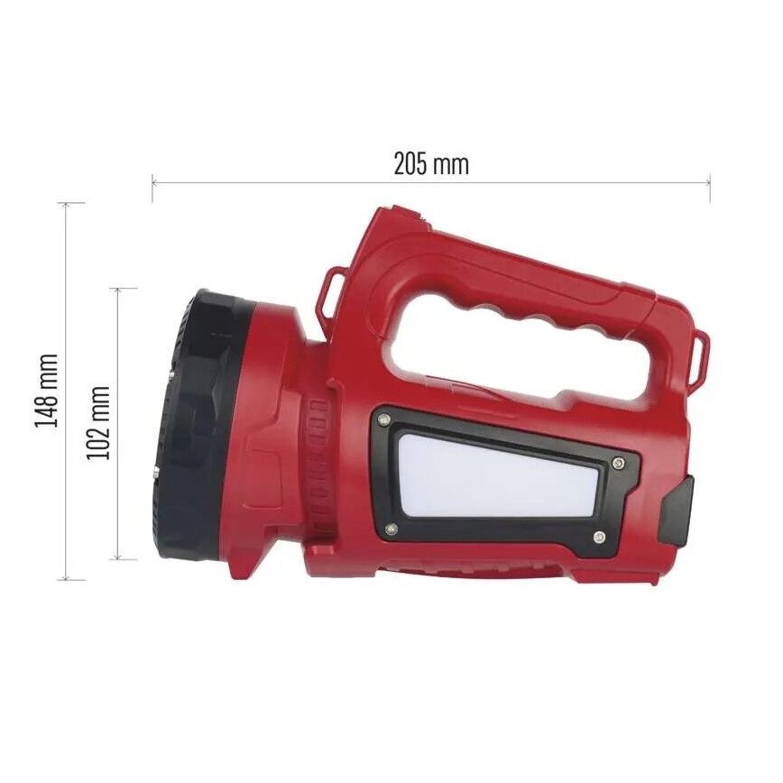 Lampe torche rechargeable LED LED/3,7V IP44 1000 lm 15000mAh