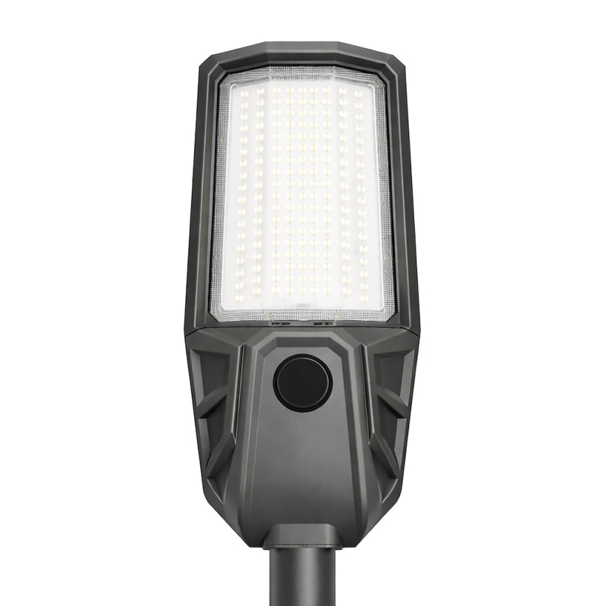 Lampione stradale LED dimmerabile con sensore e pannello solare KOBRA LED/400W/3,2V 24000 mAh IP65 antracite + telecomando