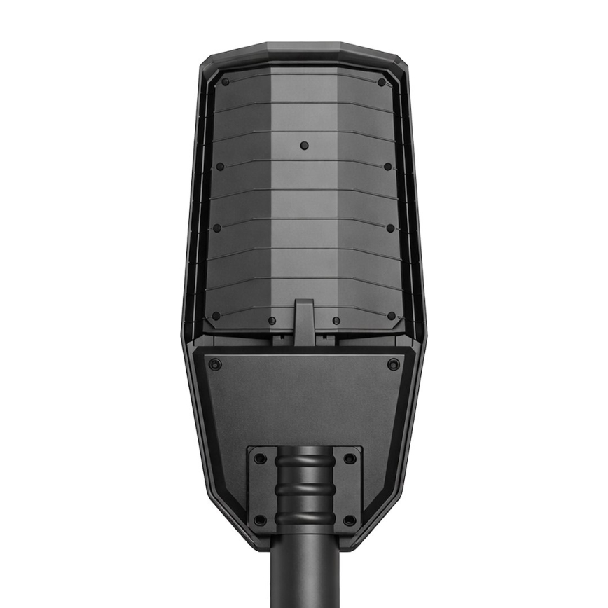 Lampione stradale LED dimmerabile con sensore e pannello solare KOBRA LED/400W/3,2V 24000 mAh IP65 antracite + telecomando