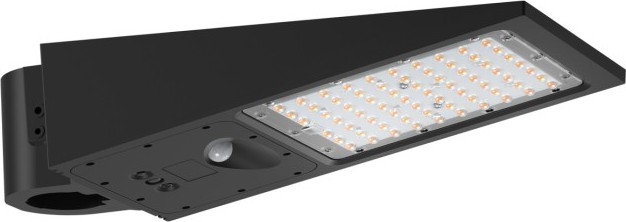Lampione solare stradale dimmerabile a LED con sensore STREET LED/30W/9,6V 3000/4000K 6000 mAh IP65 + telecomando