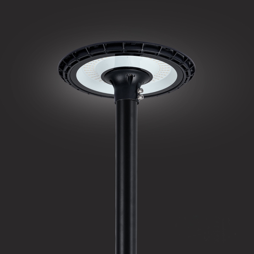 Brilagi - Lampione stradale LED per esterni con palo da 3 m URBANSPARK LED/60W/230V nero IP65
