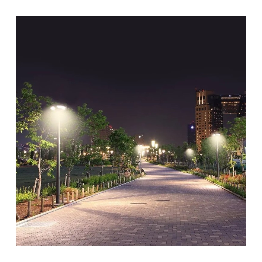 Lampione stradale solare a LED con sensore LED/10W/3,2V 6500K IP65 + telecomando
