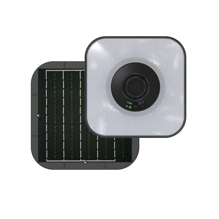 Lampione stradale solare LED con sensore SOLSUMI LED/25W/3,2V 3000/4000/6500K IP54 24000 mAh + telecomando