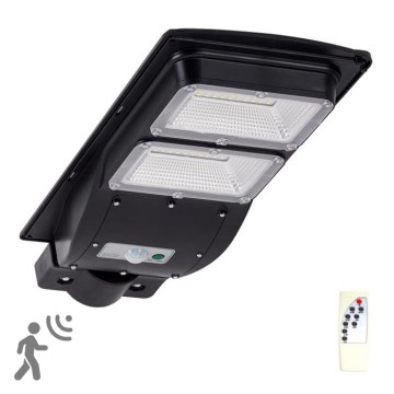 Lampione stradale solare a LED con sensore STREET 2xLED/6W/3,2V IP65 + telecomando