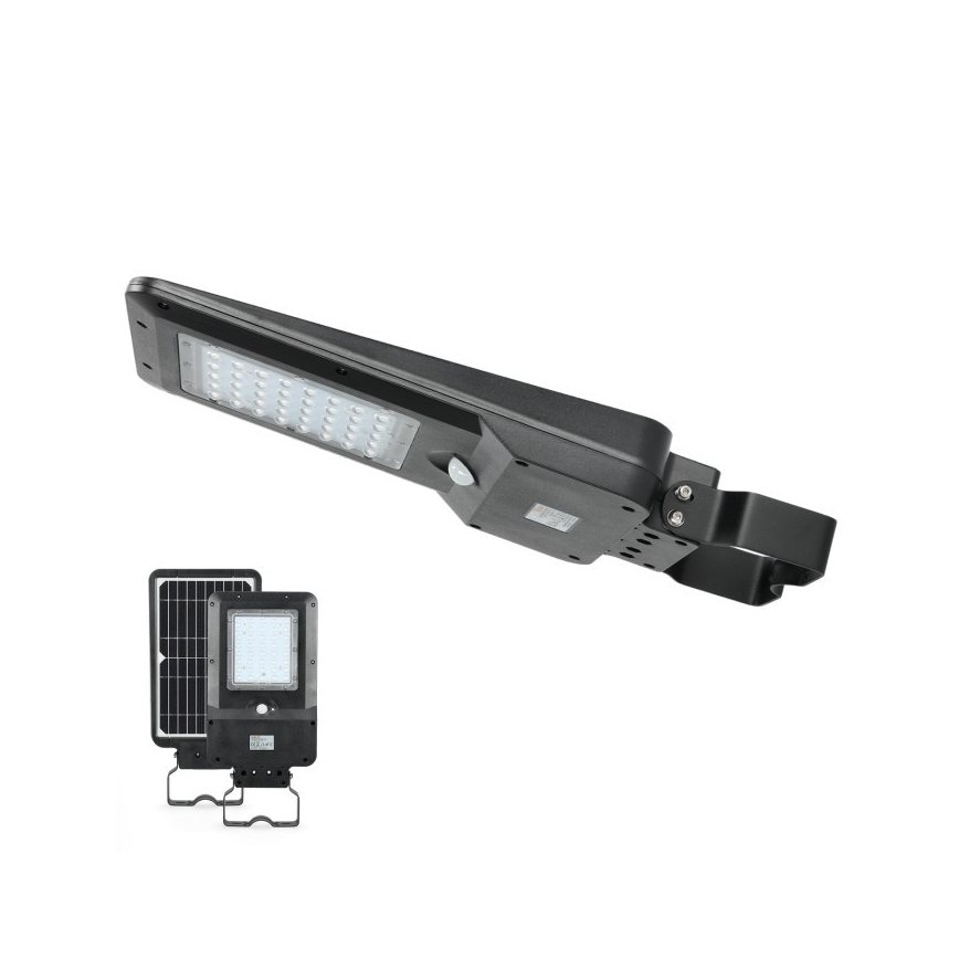 Lampione stradale solare a LED con sensore STREET LED/15W/7,4V 4000K IP65 5400 mAh