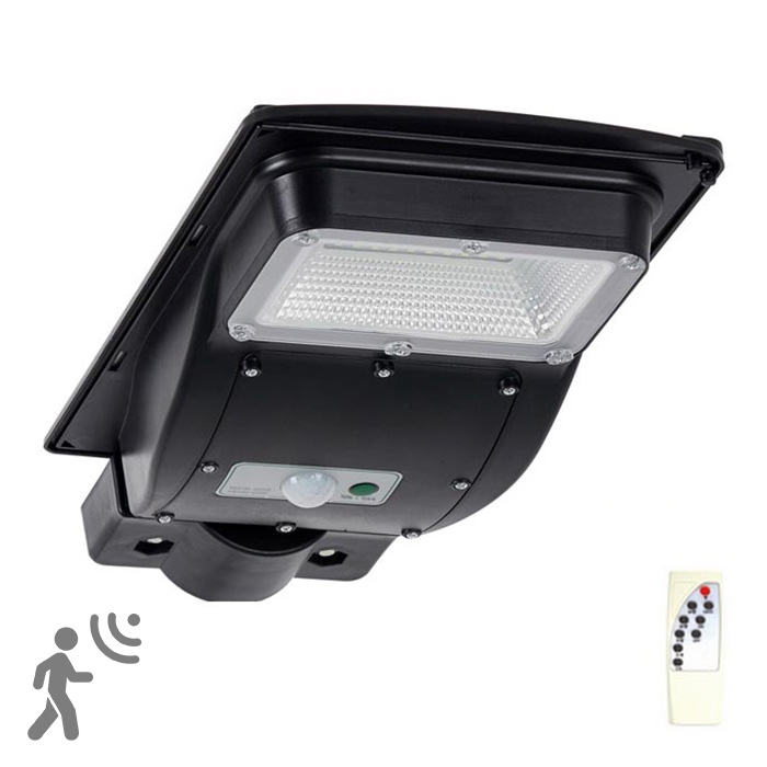 Lampione stradale solare a LED con sensore STREET LED/3W/3,2V IP65 + telecomando