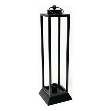 Lanterna decorativa HALL 45,5 cm nera