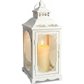 Lanterna decorativa ROSEHILL, 40 cm, bianca