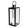Lanterna decorativa TOWER 29 cm nera