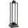 Lanterne décorative HALL 39,5 cm noire