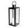 Lanterne décorative TOWER 38 cm noire