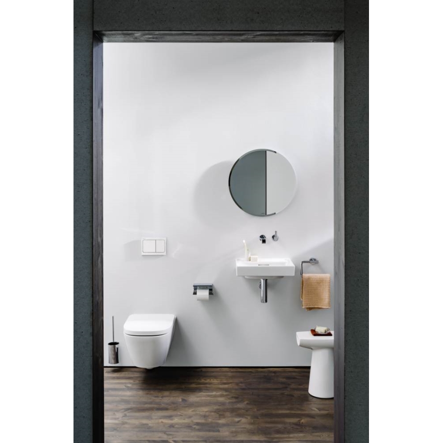 LAUFEN H3840610040001 - Scopino WC da parete NIARA cromo lucido
