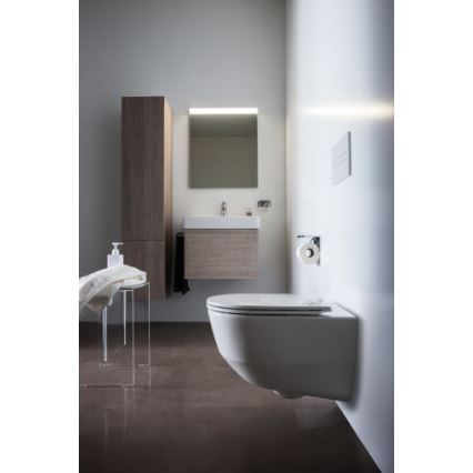 LAUFEN H8109620001041 - PRO Waschbecken für Aufsatz- oder Wandmontage, 55 x 46,5 cm, Keramik/weiß