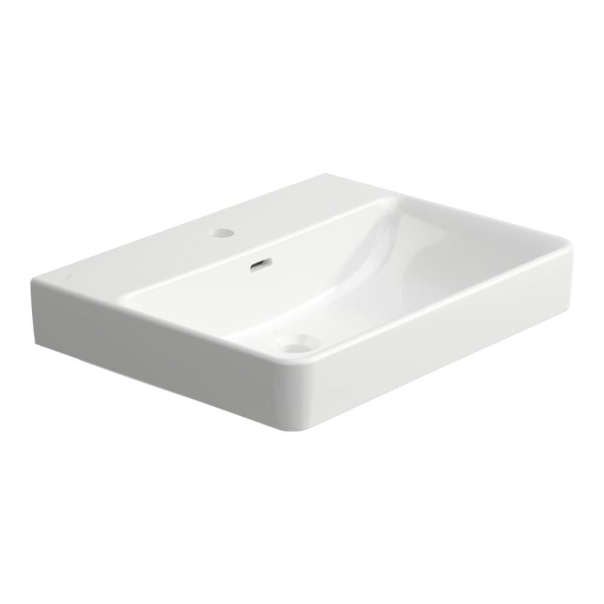 LAUFEN H8109630001041 - Lavabo PRO da appoggio/sospeso 60x46,5 cm, in ceramica, bianco