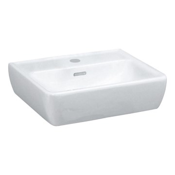 LAUFEN H8119510001041 - PRO Waschbecken, Aufsatz- oder wandhängend, 45 x 34 cm, Keramik, Weiß