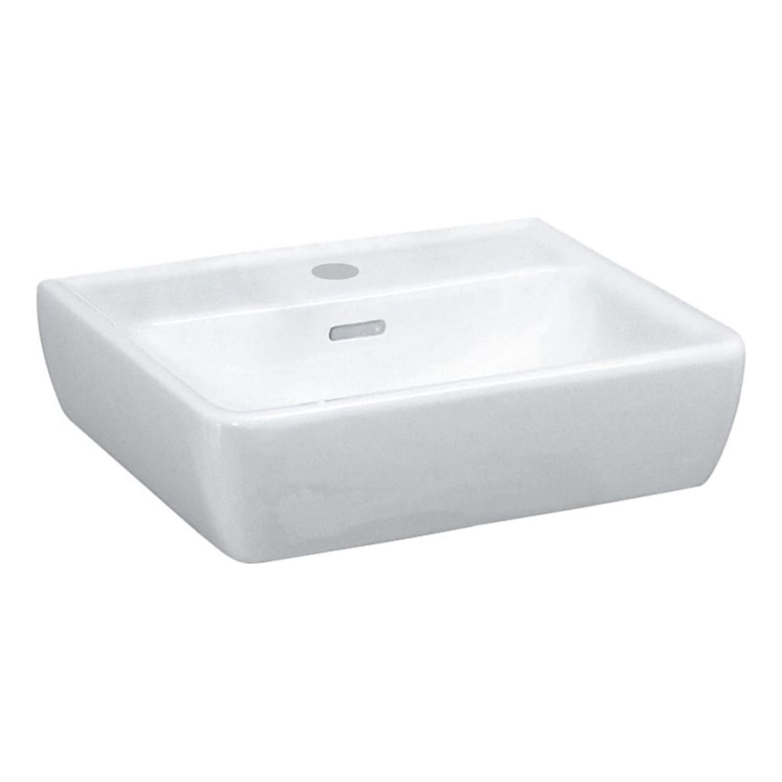 LAUFEN H8119510001041 - PRO Waschbecken, Aufsatz- oder wandhängend, 45 x 34 cm, Keramik, Weiß
