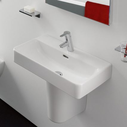 LAUFEN H8189580001041 - PRO Aufsatz-/Wandwaschbecken 55 x 38 cm, Keramik, weiß