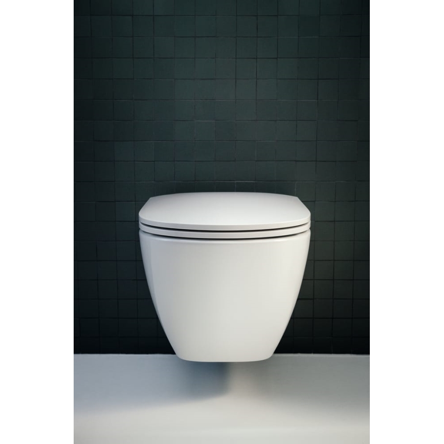 LAUFEN H8200804000001 - Toilettes suspendues LUA céramique/blanc