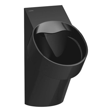 LAUFEN H8402867160001 - Urinale con sensore VAL 230V, attacco acqua posteriore, scarico posteriore, in ceramica, nero opaco