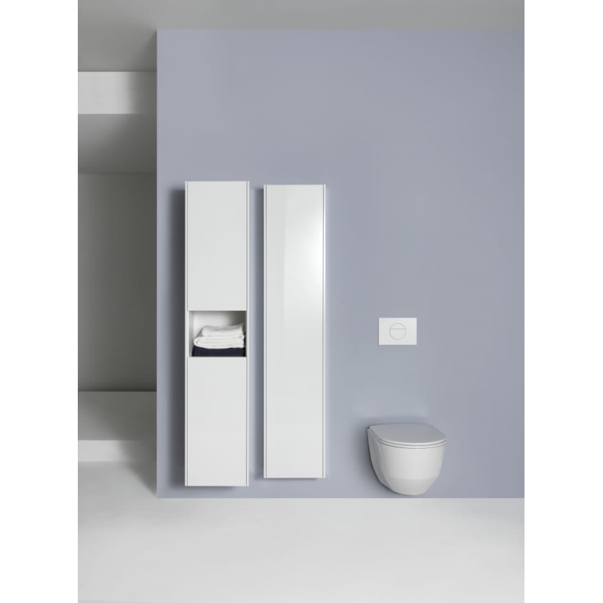 LAUFEN H8669540000001 - Wandhängendes WC PRO, Keramik/weiß + WC-Sitz SoftClose PRO, Duroplast/weiß