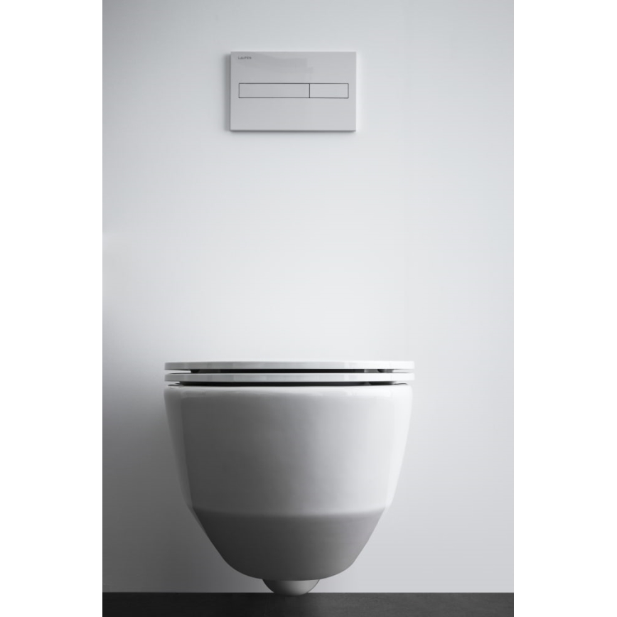 LAUFEN H8669540000001 - WC suspendu PRO céramique/blanc + abattant SoftClose PRO duroplast/blanc